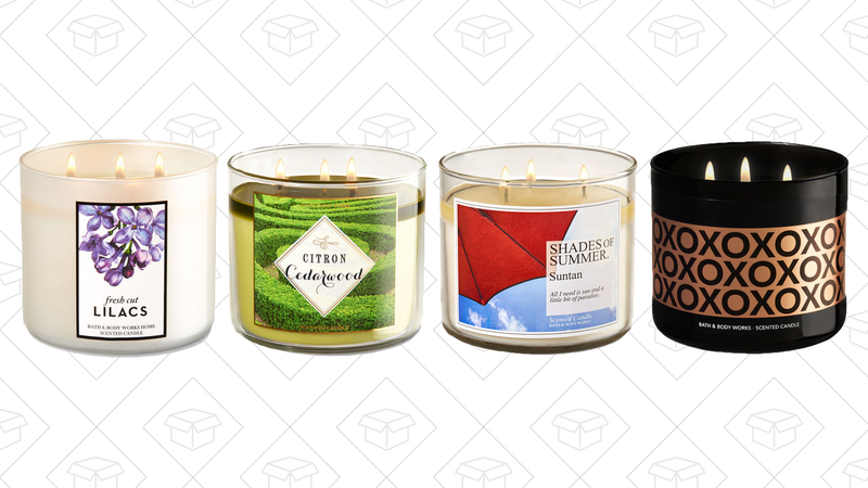 Select 3-wick candles, $10 | $10 off $30 orders with code INEEDTHESE